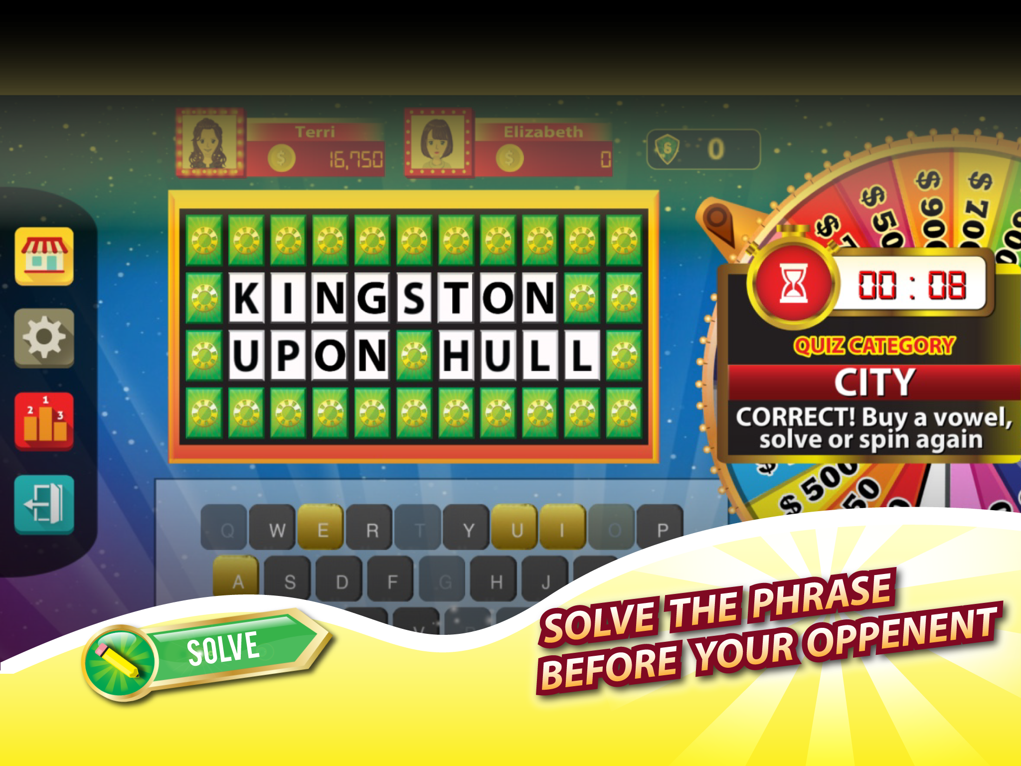 Amazing Wheel (UK) - Word and Phrase Quiz for Lucky Fortune Wheel screenshot 6