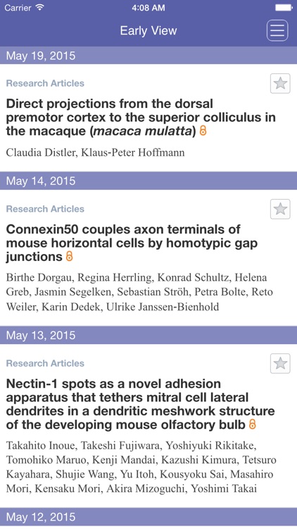 The Journal of Comparative Neurology