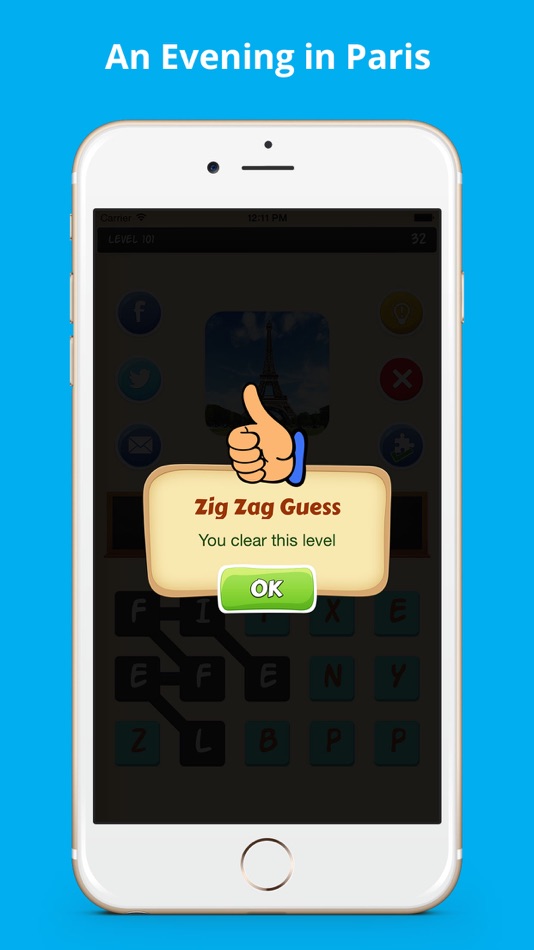 #4. Zig Zag Battle of Words to trump masters challenge the Picture Puzzle trivia game (iOS) โดย: Chintan Shah