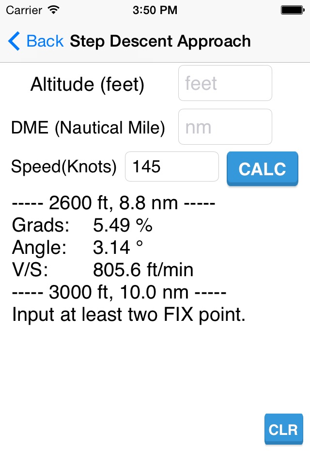 Calculator for Flight screenshot 4