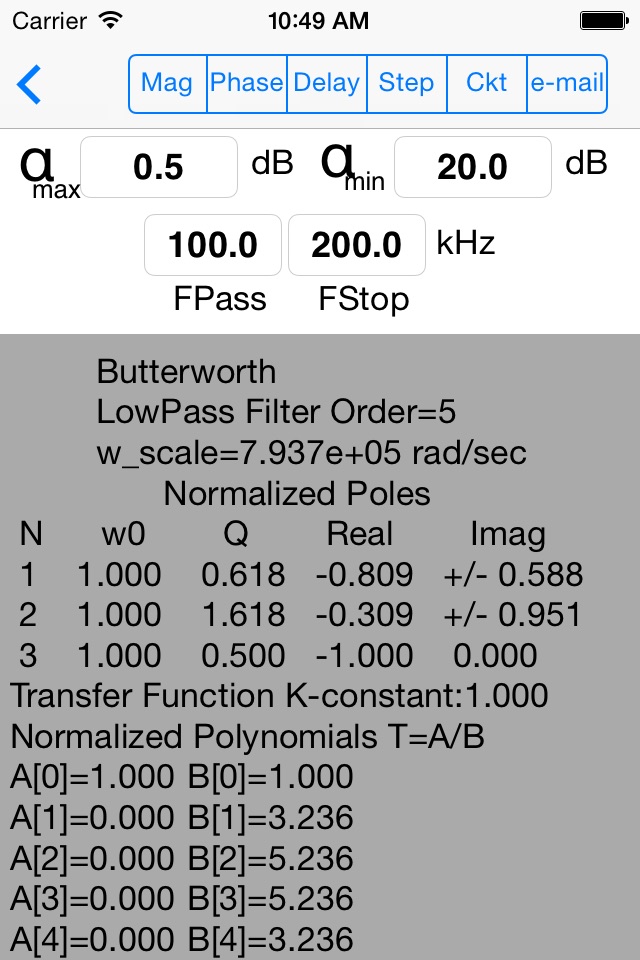 Electrical Filters screenshot 4