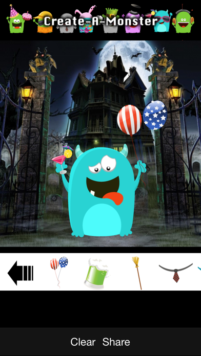 How to cancel & delete Create-A-Monster - Create cool Monsters! Have fun with your kids! from iphone & ipad 4