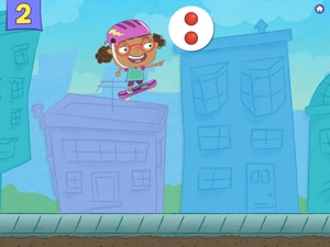 Gracie & Friends City Skate screenshot #3 for iPad