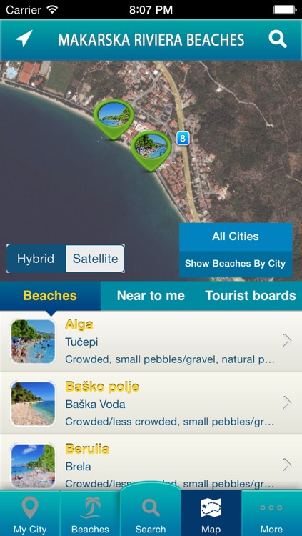 Makarska Riviera Beaches