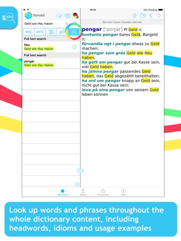 Скриншот из Swedish <-> German Slovoed Classic talking dictionary