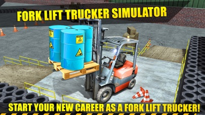 Screenshot from Fork Lift Truck Driving Simulator Real Extreme Car Parking Run