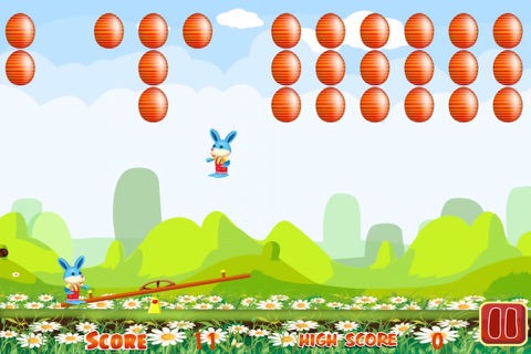 An Easter Bunny Hunt - A Cute Animal Egg Catcher FREE screenshot 4