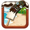 Banana popsicle Maker - Enjoy frozen chocolate ice pops in this snow cone making game