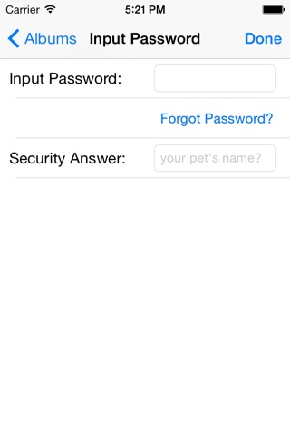 PrivateAlbums+: Concise Albums with Password Protection screenshot 2