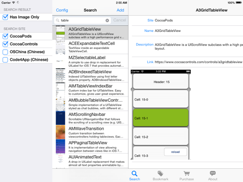 Screenshot #5 pour Cocoa Assist - iOS Control/Library Finder