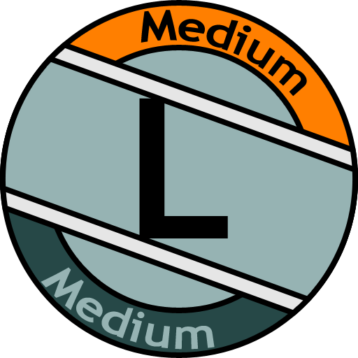 L Badge- Medium Both