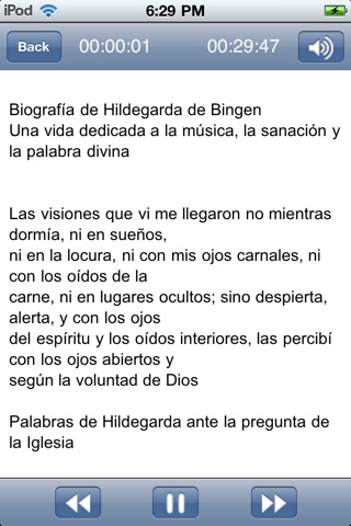 Hildegarda de Bingen screenshot 4