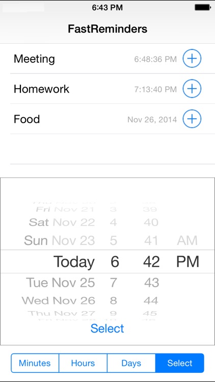 FastReminders - App for Fast Reminders