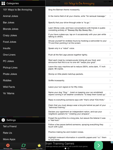 Screenshot #4 pour 1500 Jokes