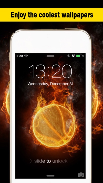 Basketball Screen - Wallpapers & Backgrounds Maker with Cool HD Themes of Players & Balls
