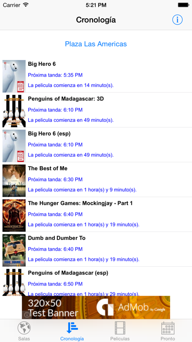 Cine iPhone screenshot 3 - Entertainment app