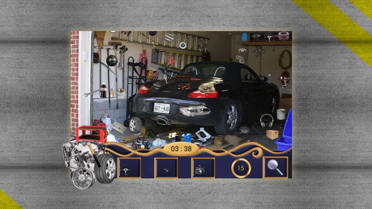 Hidden Object in Garage