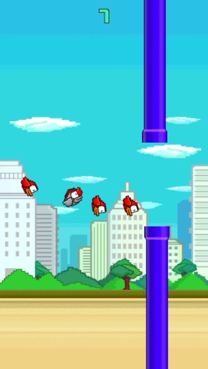 Flappy Red : A Family of Mini Bird Games