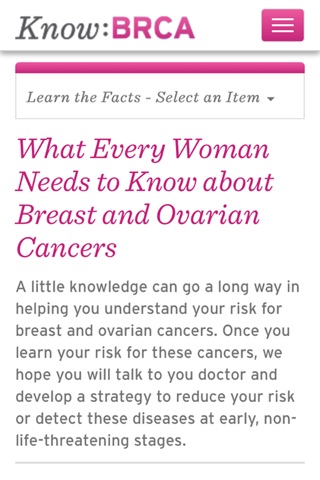 Know:BRCA screenshot 4