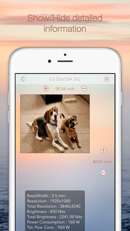 Videowall Calculator