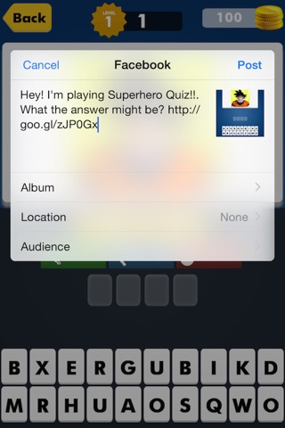 The Super Hero Trivia Quiz ~ Great Movies, Comics & Anime Heroes Name Guessing Games Free screenshot 3