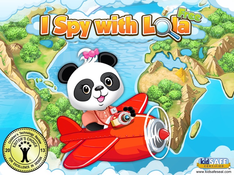 I Spy With Lola HD FREE: A Fun Word Game for Kids!