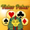 Video Poker Blitz of Pharaohs with Big Wheel of Jackpots!