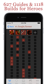 Database for Dota 2™ screenshot