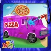 Pizza Truck Wash - Dirty, messy and dusty car washing and crazy clean up adventure game