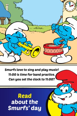 Telling Time with the Smurfs screenshot 3