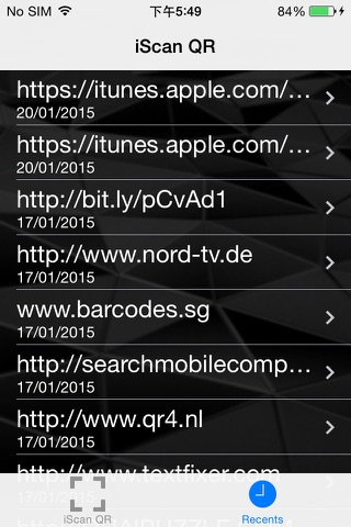 iScan QR Code Reader screenshot 4