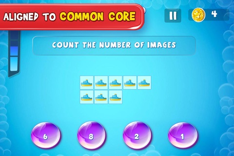 1st Grade Math Pop - Fun math game for kids screenshot 3