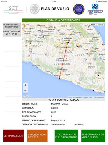 Plan de Vuelo SENEAM screenshot 2