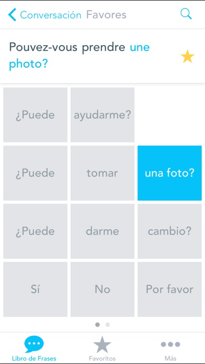 Free Spanish to French Phrasebook with Voice: Translate, Speak & Learn Common Travel Phrases & Words by Odyssey Translator screenshot-3