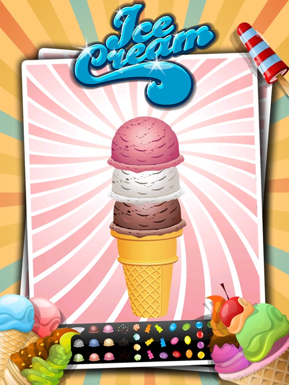 Ice Cream Maker - Baking Game For Kids screenshot-3