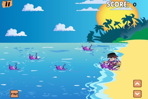 Pirate Shoot Out Mayhem - Octopus Revenge Madness FREE screenshot 4