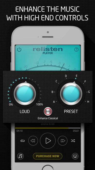Screenshot #3 pour Relisten Player Lite, the music optimiser