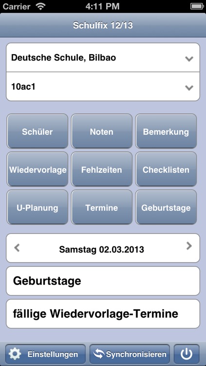 Schulfix nur für ios5