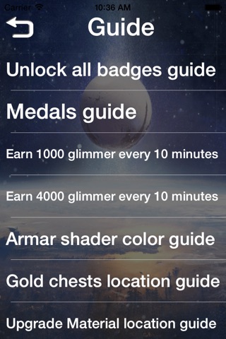 Guide+wiki+tips for Destiny screenshot 2