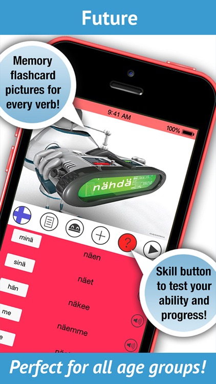LearnBots Finnish - Verbs + Pronunciation by a Native Speaker!