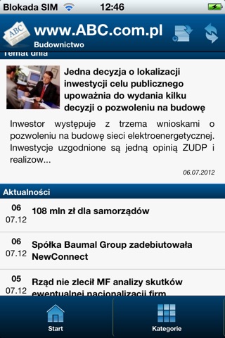 Aktualności ABC screenshot 3