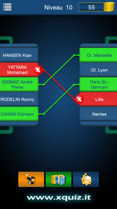 Screenshot #1 pour xQuiz Football Ligue 1 + Europe