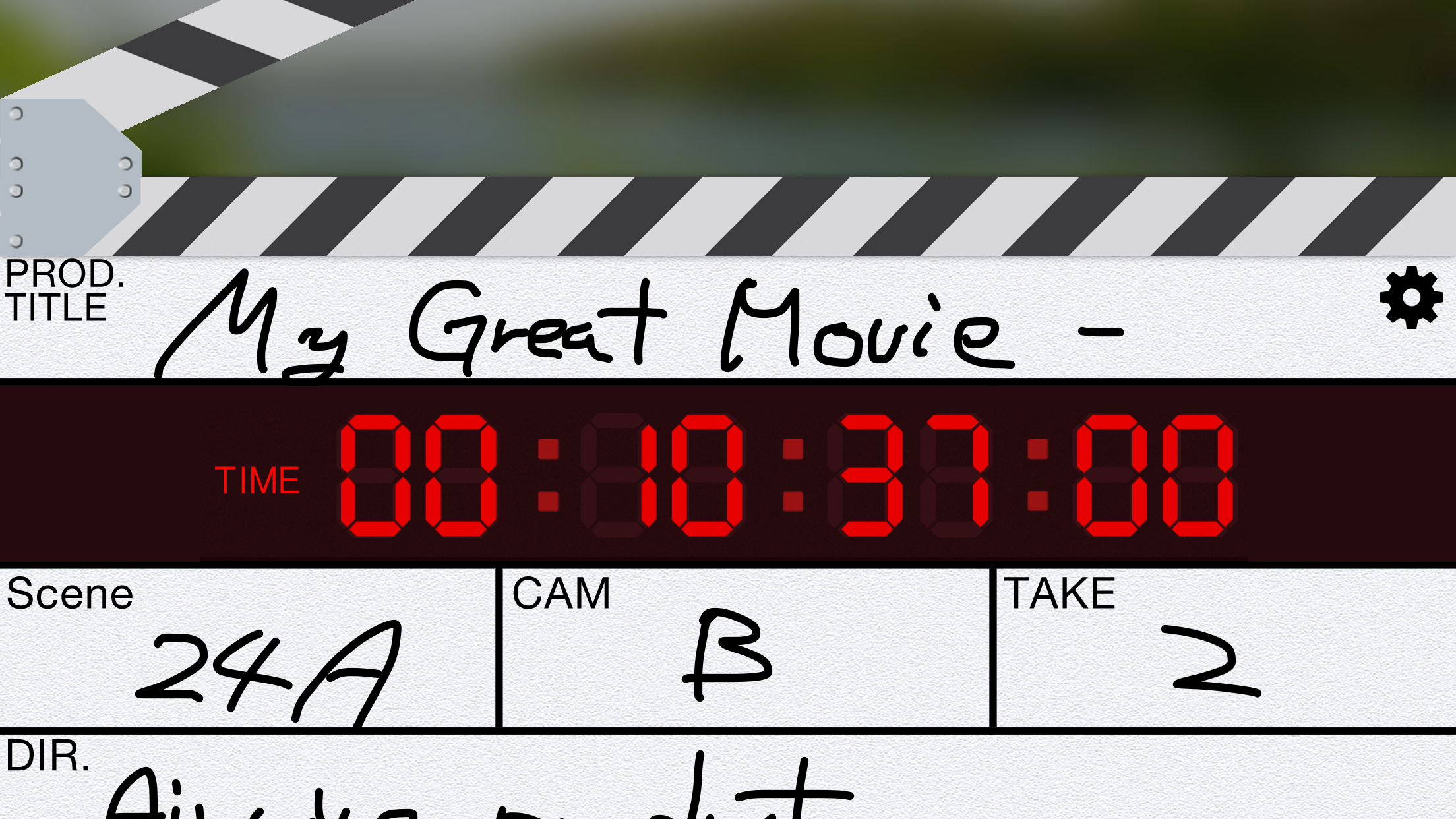 ClapperPod SP -Drawable Clapperboard- for iPhone screenshot 5