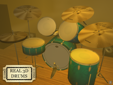 Screenshot #4 pour Spotlight Drums ~ The drum set formerly known as 3D Drum Kit