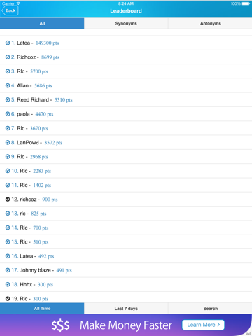 Screenshot #6 pour Synonyms and Antonyms