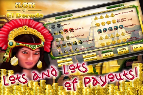 ``` 2015 ``` 777 ``` Road to El Dorado Lost City of Gold Slots FREE screenshot 3