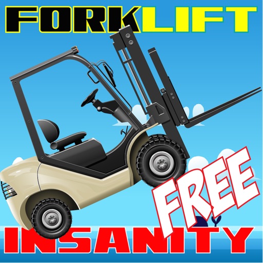 Forklift Insanity FREE-Forklift stunt driver jump game Icon