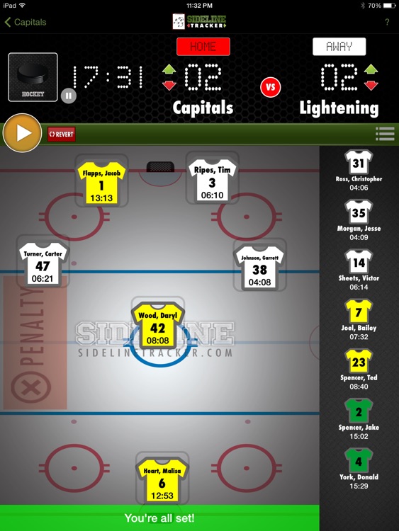 SideLineTracker screenshot-3