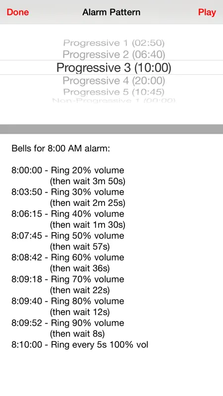 Progressive Alarm Clock screenshot 3 of 5