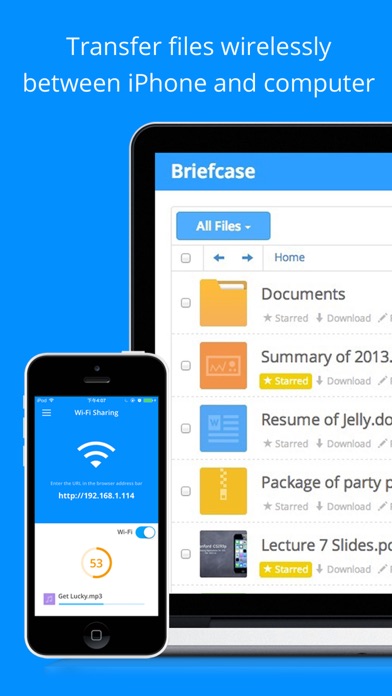 Screenshot #3 pour Briefcase - Gestionnaire de fichiers, documents et PDF Reader